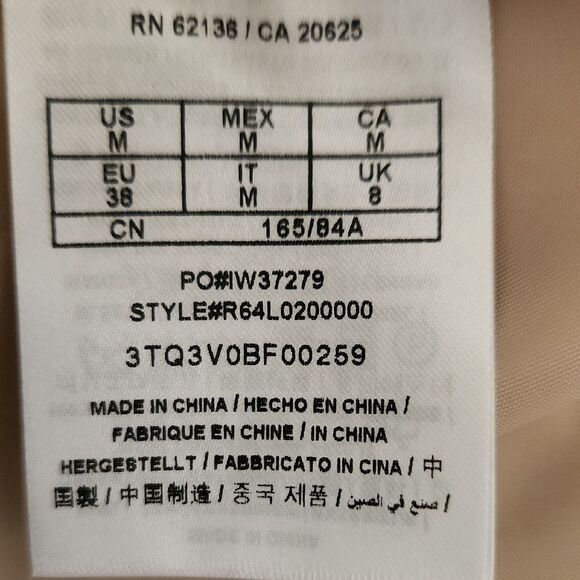 Guess Cream Teddy Jacket with Asymmetrical Design - Picture 6 of 7